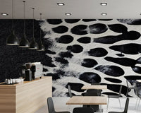 Ink Blot Abstract Wall Mural