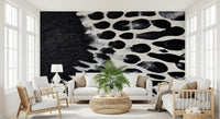 Ink Blot Abstract Wall Mural