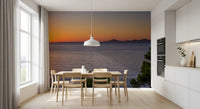 Mediterranean Sunset Horizon Wall Mural