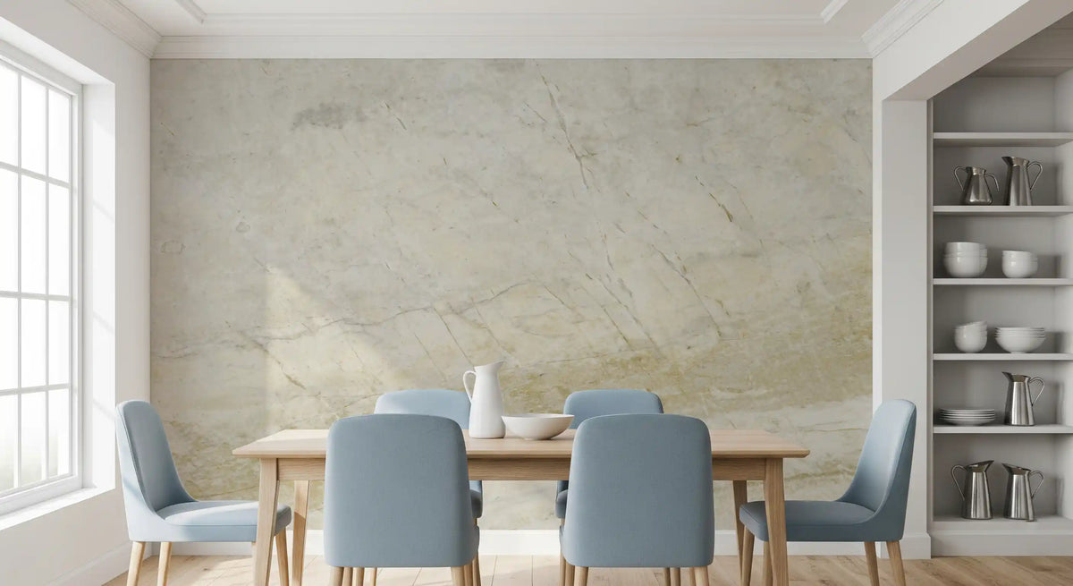 Natural Cream Marble Vein Wall Mural
