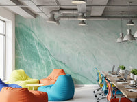Mint Jade Stone Texture Wall Mural