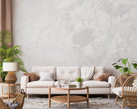 Minimalist White Marble Texture Wall Mural