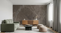 Smoky Quartz Veined Stone Wall Mural
