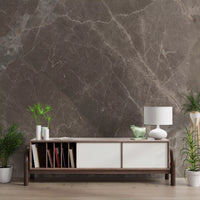 Smoky Quartz Veined Stone Wall Mural