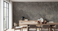 Stormy Grey Marble Texture Wall Mural