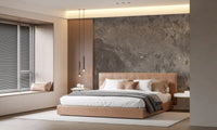 Stormy Grey Marble Texture Wall Mural