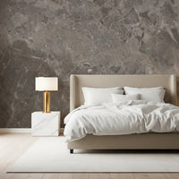 Stormy Grey Marble Texture Wall Mural