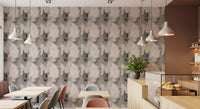 Neutral Impasto Layered Strokes Wallpaper⁠