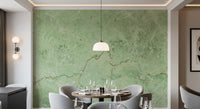 Sage Marble Vein Texture Wall Mural