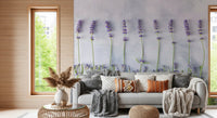 Minimalist Garden Herb Texture Wall Mural