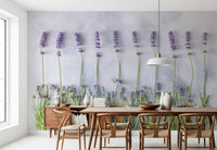 Minimalist Garden Herb Texture Wall Mural