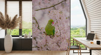 Avian Floral Sanctuary Wall Mural