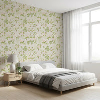 Soft Blush Petal Meadow Wallpaper⁠