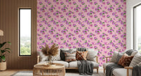 Blossom Bloom Soft Floral Pattern Wallpaper⁠