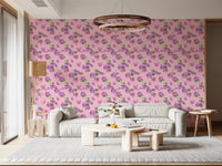 Blossom Bloom Soft Floral Pattern Wallpaper⁠