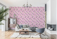 Blossom Bloom Soft Floral Pattern Wallpaper⁠