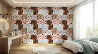 Country Christmas Patch Wallpaper⁠