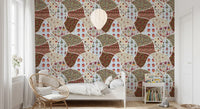 Nordic Noel Collage Wallpaper⁠