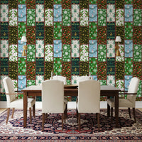 Pine Forest Mosaic Wallpaper⁠