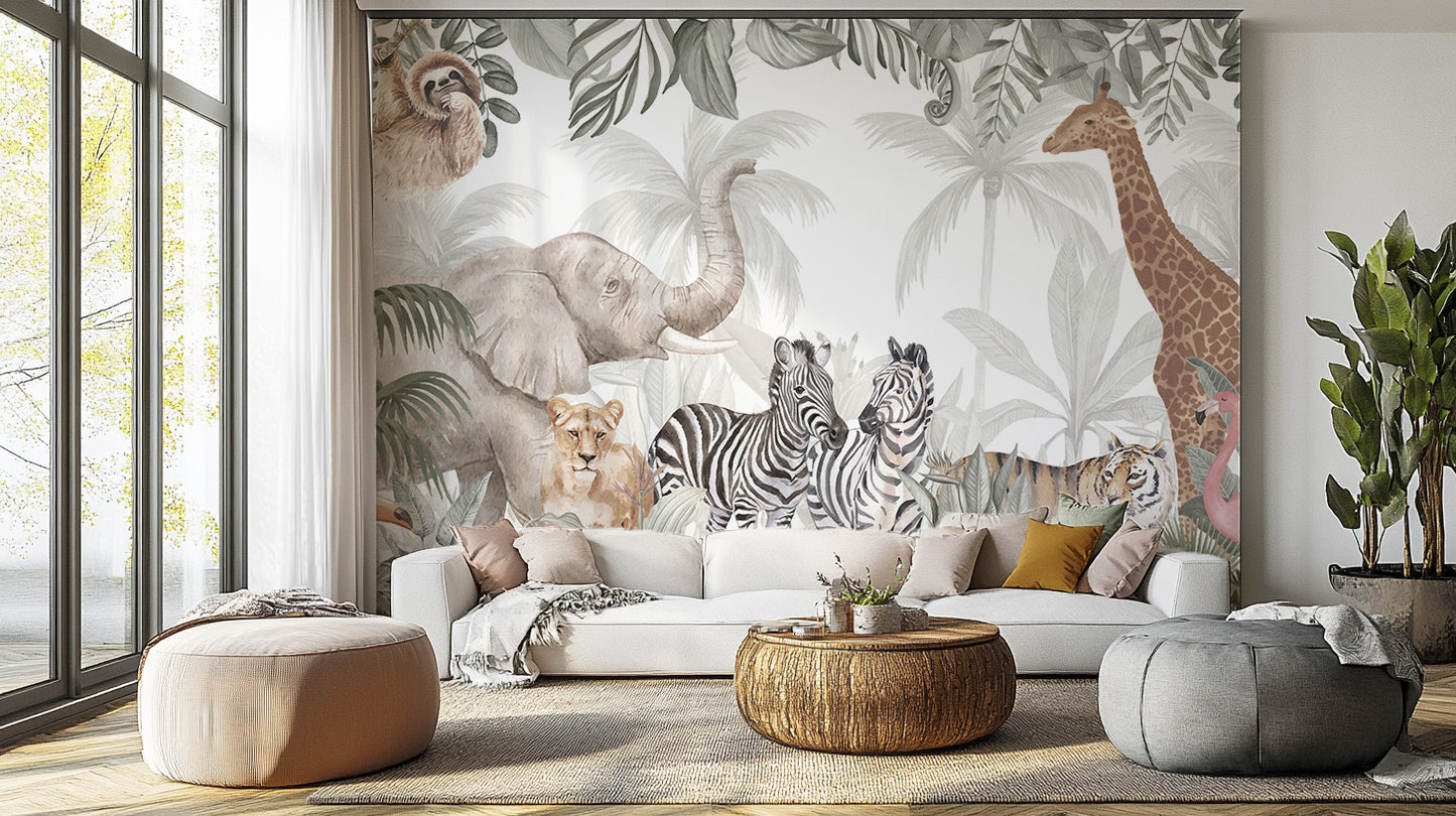 Animal Forest Wall Mural