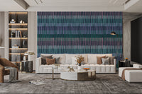 Modern Rhythmic Striped Wall Art Design
