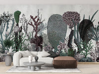 Flowers & Plant Wallpaper Mural

