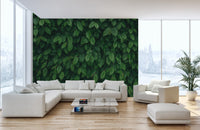 Vibrant leaf wallpaper mural for nature lovers
