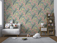 Stylish Spring Elegance wallpaper for bright, cheerful spaces.
