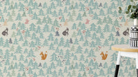 Mystical Woodland Creatures Wallpaper Mural
