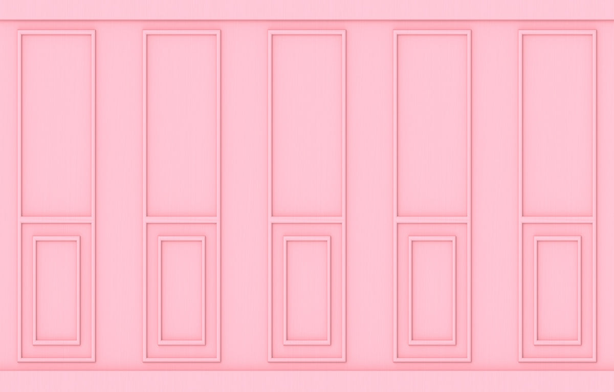 Soft Pink Wood Panel Wallpaper Mural in your room
