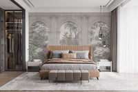 Vintage Architecture Textured Wallpaper Murals - Giffywalls