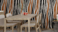 Striped Elegance Stylish Wallpaper Mural
