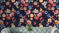 Stylish floral wallpaper for serene spaces