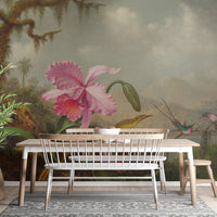 Soft Pink Floral Wallpaper
