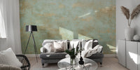 Copper Patina Accent Wallpaper Mural - Giffywalls
