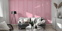 Soft Pink Wood Panel Wallpaper Mural - Giffywalls