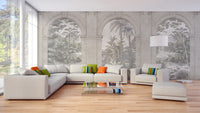 Vintage Architecture Textured Wallpaper Murals - Giffywalls