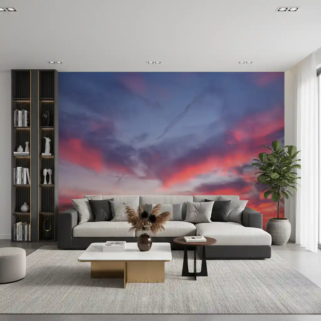 Twilight Cloudscape Art Wall Mural