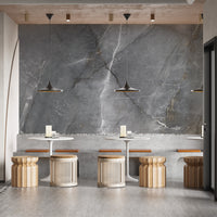 Abstract chic dark marble wallpaper mural
