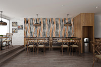 Vertical Striped Elegance Wall Mural
