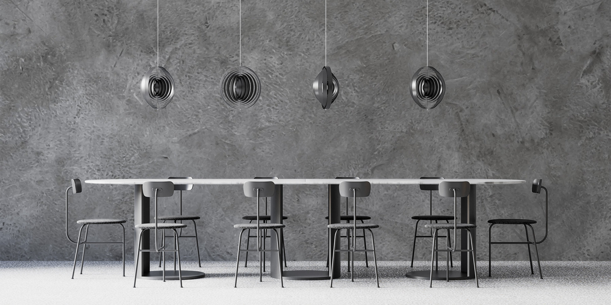 Grey Concrete Texture Wallpaper