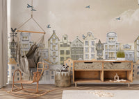 Parisian Dream Wall Mural - Giffywalls