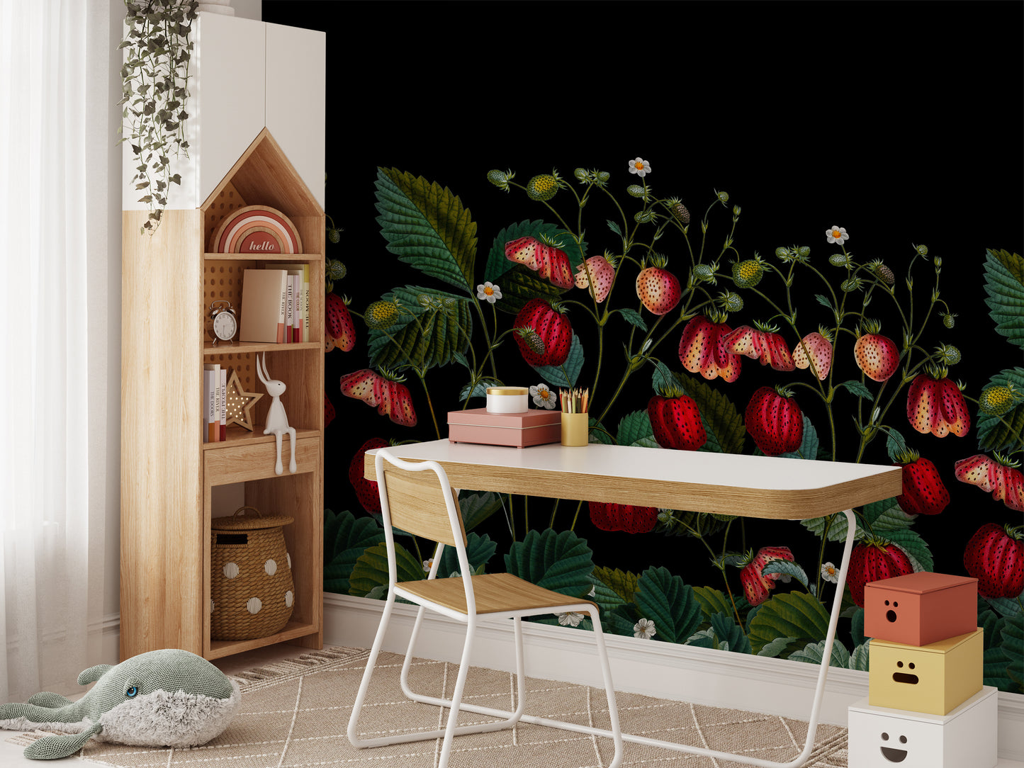 Graceful foliage and subtle blooms.

