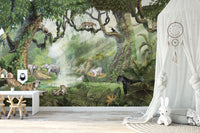 Jungle Cats Wallpaper Murals - Giffywalls