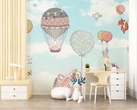 Animated Cartoon Kids Room Wallpaper Mural - Giffywalls