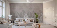 Palm leaves with gray color wallpaper - Giffywalls