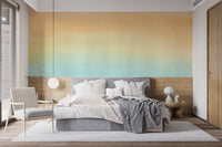 Soft Pastel Watercolor Gradient Wallpaper Mural - Giffywalls