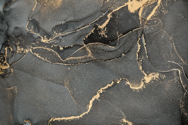 Dark Grey Alcohol Art Wallpaper Mural in your room — zoomed