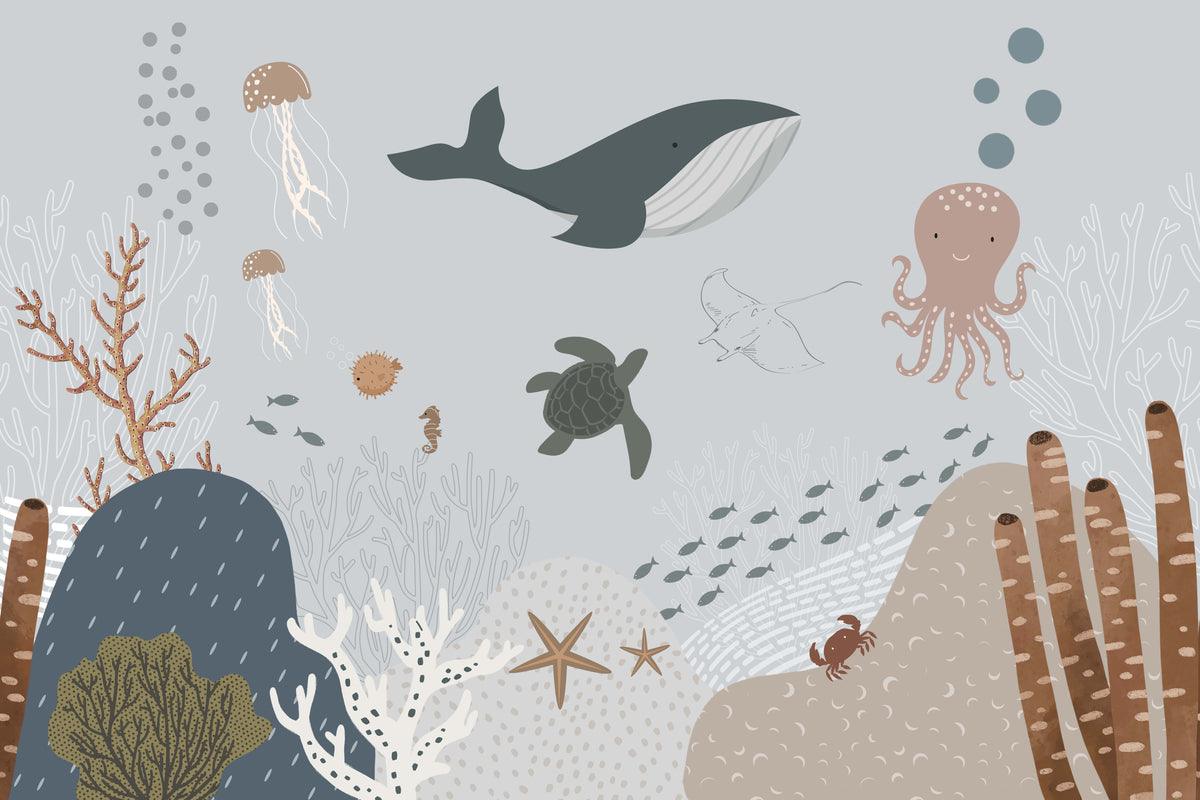 Whale Wallpaper for Walls