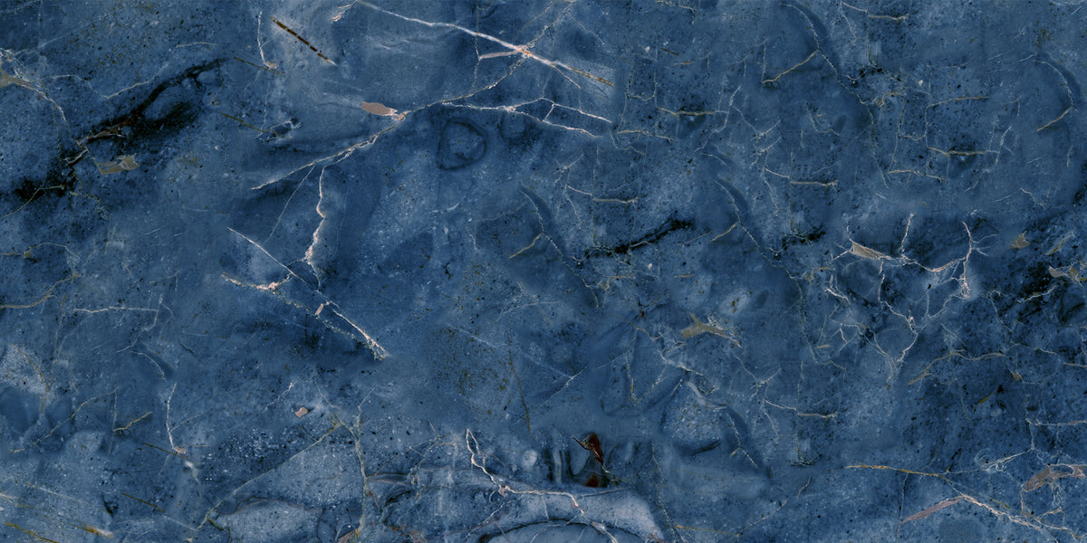 Blue Marble Textured Background Wallpaper Mural in your room